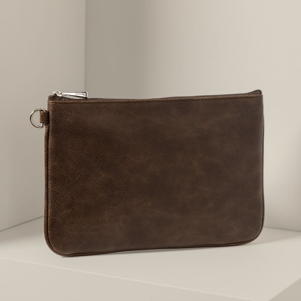 Thirty One Rubie Mini Chestnut Distressed Pebble NIP